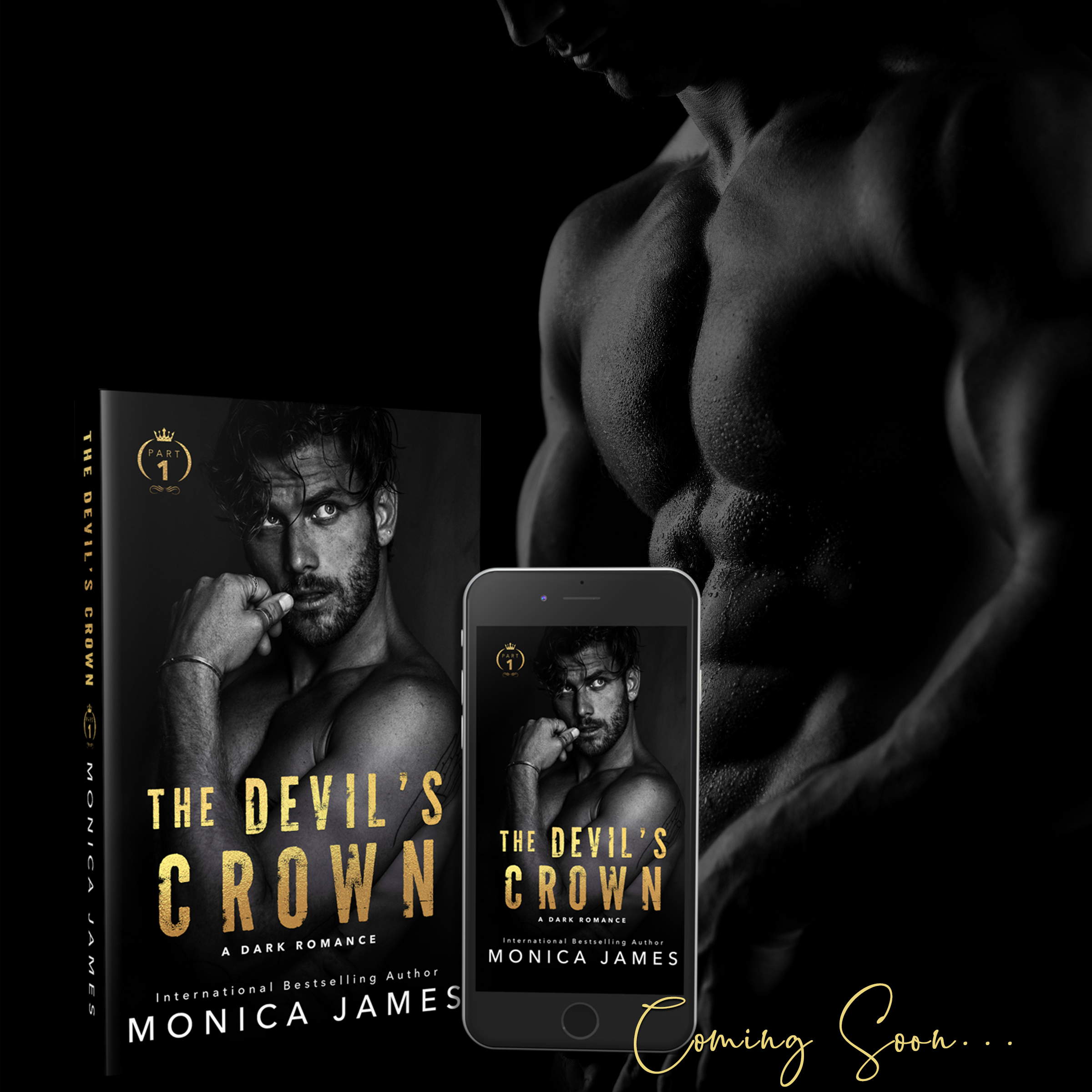 The Devil’s Crown: Part One by #MonicaJames [Cover Reveal]