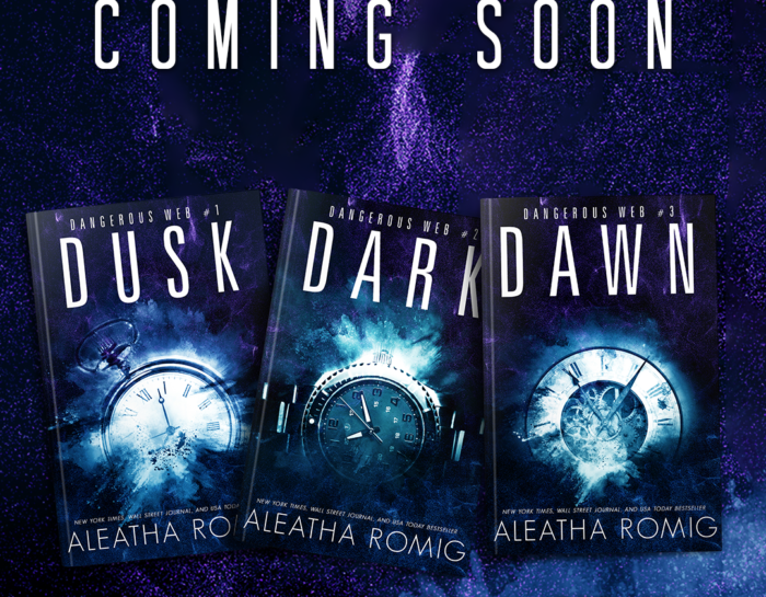 Dangerous Web Trilogy by #AleathaRomig [Cover Reveal]